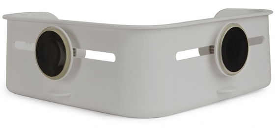 Органайзер для ванной Flex Gel-Lock угловой серый 7