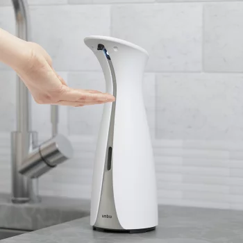 Диспенсер для мыла сенсорный Otto 255 ml бело-серый