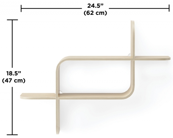 Полка настенная Montage 62X15X47 CM 10