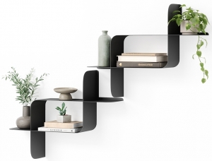 Набор металлических настенных полок Montage 61X15X47 / 61X15X47 CM