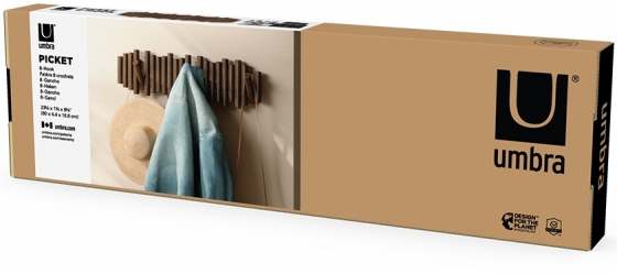 Вешалка настенная Picket 61X3X17 CMM 12