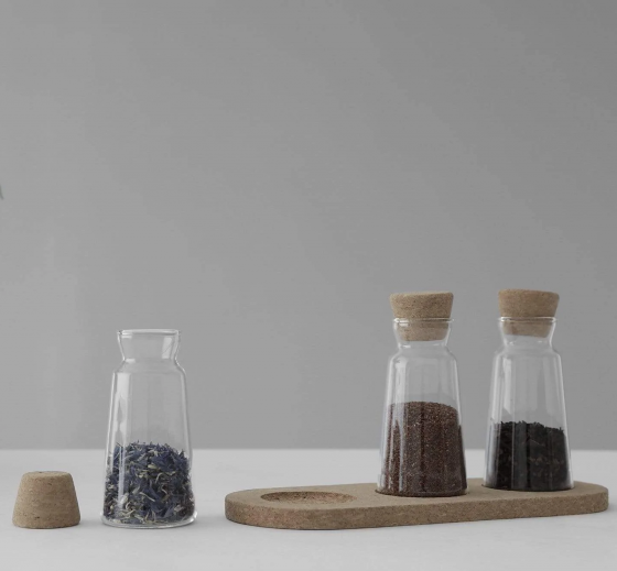 Ёмкости на подставке Cortica™ Selection 100 / 100 / 100 ml 4