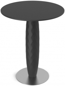 Барный столик Vases 60X60X74 CM чёрного цвета