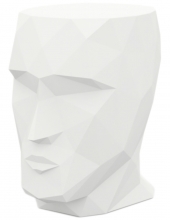 Табурет в форме головы Adan stool 30X41X42 CM белый
