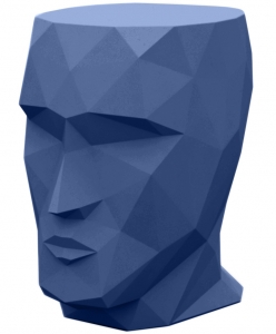 Табурет в форме головы Adan stool 30X41X42 CM синий
