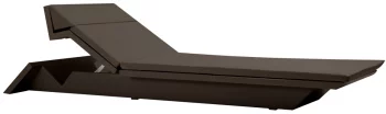 Шезлонг Rest 226X72X20 CM коричневого цвета