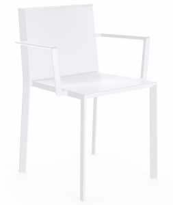 Пластиковый стул с подлокотниками Quartz 57X52X79 CM