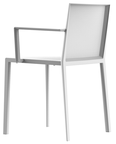 Пластиковый стул с подлокотниками Quartz 57X52X79 CM 2