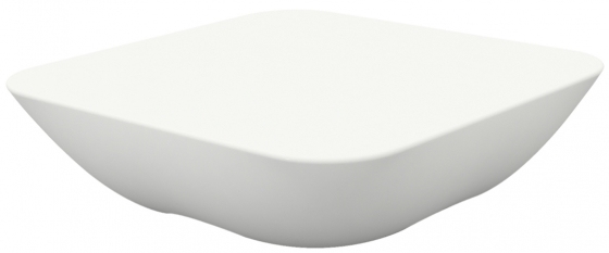 Журнальный столик Pillow 67X67X20 CM белого цвета 1