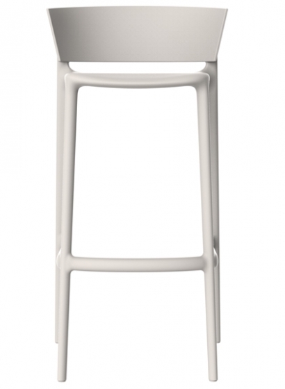 Барный стул Africa 48X47X95 CM белого цвета 4