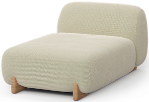 Модуль для садового дивана Milos 63X152X63 CM