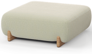 Пуф садовый Milos 103X103X37 CM