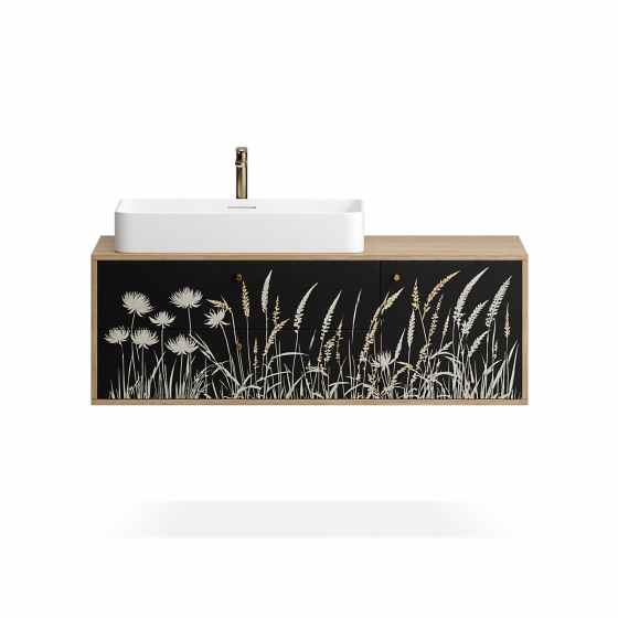 Тумба для ванной подвесная WPR 123 1