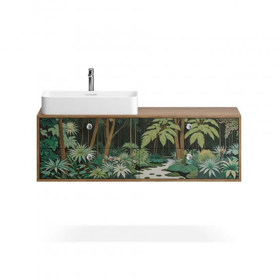 Тумба для ванной подвесная WPR 144 1