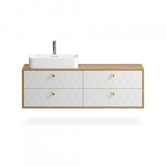 Тумба для ванной подвесная WPR 144 1