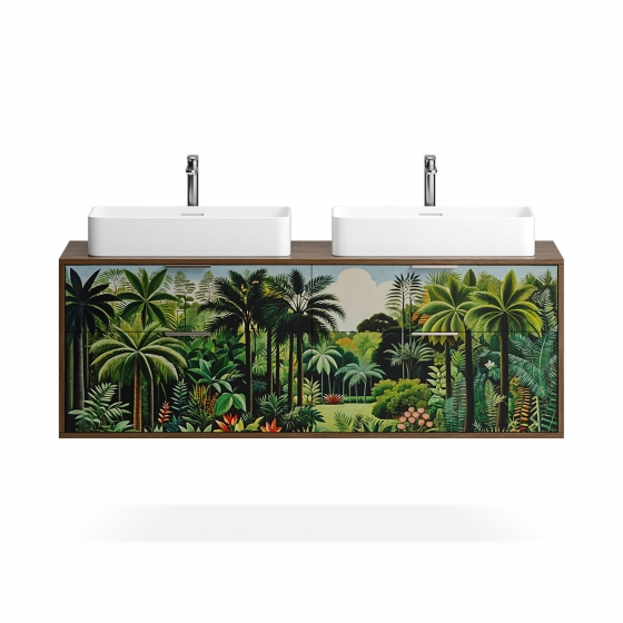 Тумба для ванной подвесная WPR 165 1