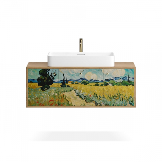 Тумба для ванной подвесная WPR 194 1