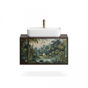 Тумба для ванной подвесная WPR 34