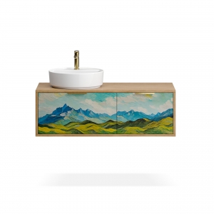 Тумба для ванной подвесная WPR 72