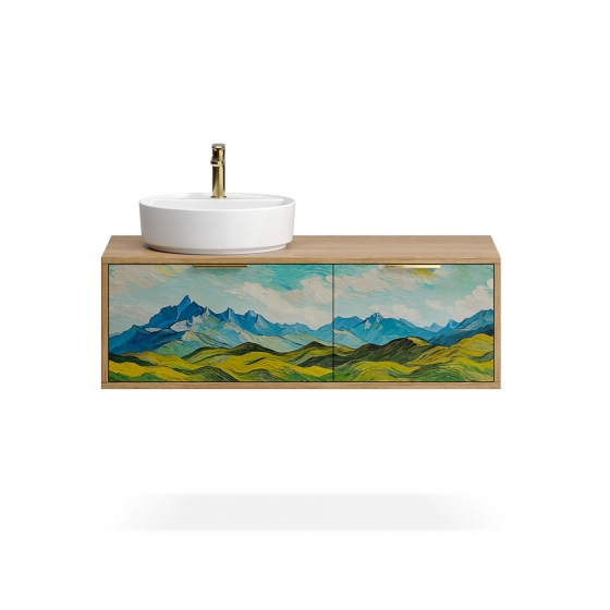 Тумба для ванной подвесная WPR 72 1