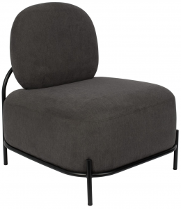 Кресло Polly 66X72X77 CM серого цвета