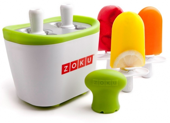 Набор для приготовления мороженого Duo Quick pop maker зеленый 3