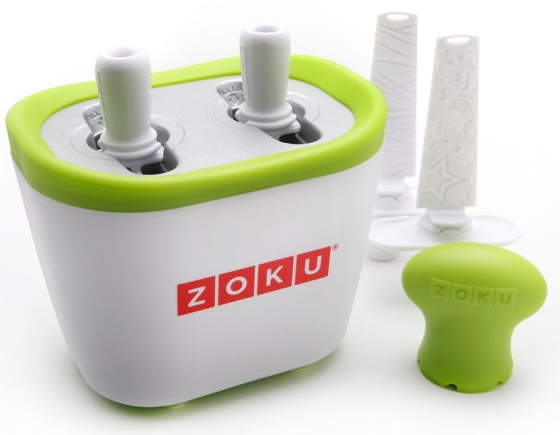 Набор для приготовления мороженого Duo Quick pop maker зеленый 5