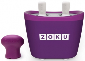 Набор для приготовления мороженого Duo Quick pop maker фиолетовый