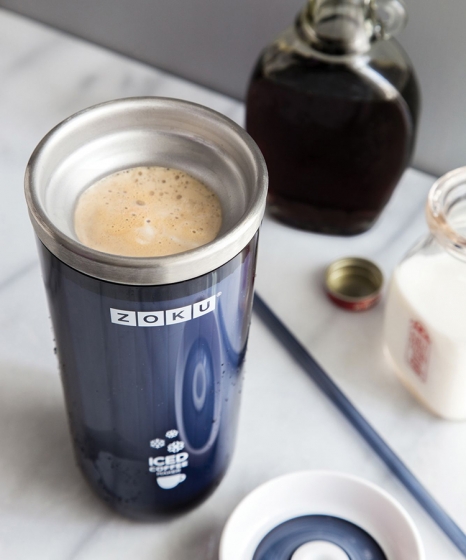 Стакан для охлаждения напитков Iced coffee maker 325 ml серый 3