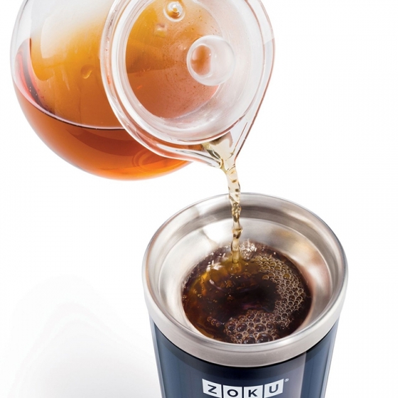 Стакан для охлаждения напитков Iced coffee maker 325 ml серый 9