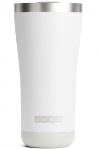 Термокружка Zoku 550 ml белая