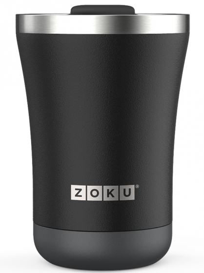 Термокружка Zoku 350 ml чёрная 1
