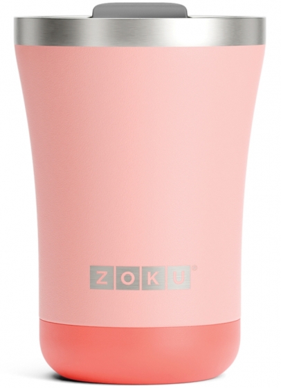 Термокружка Zoku 350 ml розовая 1