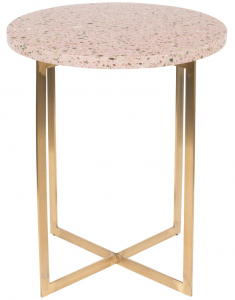 Столик Luigi 40X40X45 CM розовый