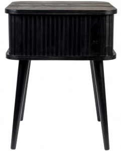 Прикроватный столик Barbier 45X45X59 CM чёрный
