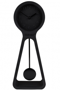 Часы с маятником Pendulum Time 38X15X6 CM чёрные