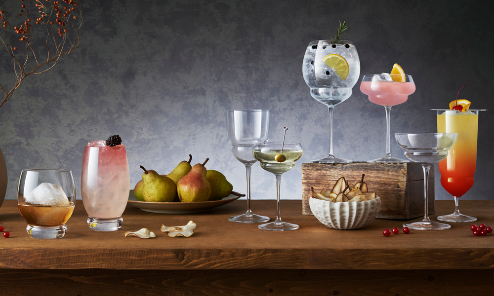 красивые бокалы для коктейлей